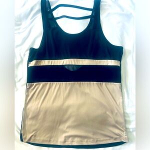 Super cute silky tight material very breathable purchased from Yoga boutique